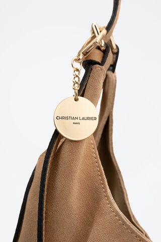 Sac porté épaule en cuir Sierra - Orange