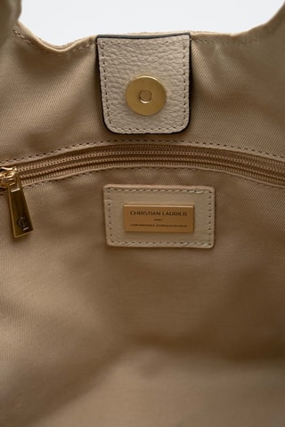 Sac porté épaule en cuir Sierra - Blanc