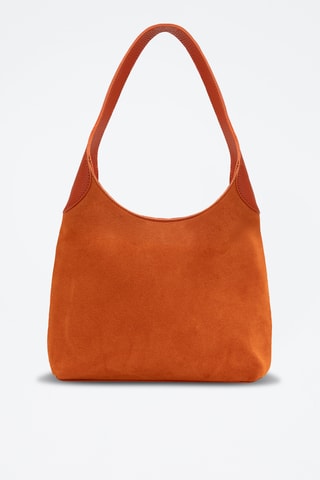 Sac porté épaule en cuir Calma - Orange
