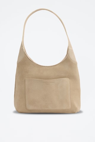 Sac porté épaule en cuir Calma - Blanc