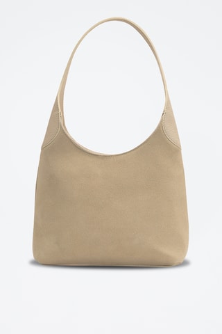Sac porté épaule en cuir Calma - Blanc
