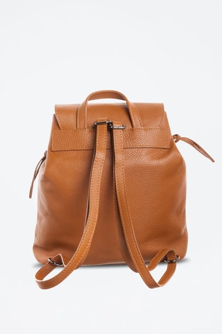 Sac à dos en cuir Roxy - Camel