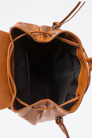 Sac à dos en cuir Roxy - Camel