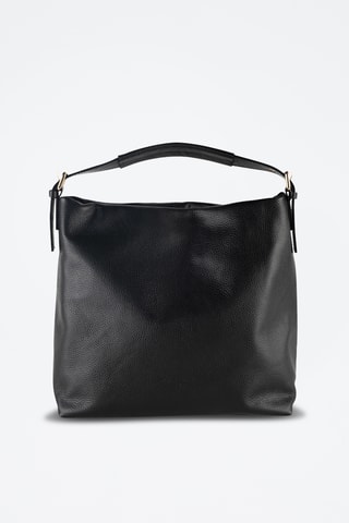 Sac porté épaule en cuir Orient - Noir