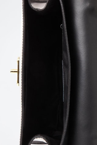 Sac à main en cuir Ora - Noir