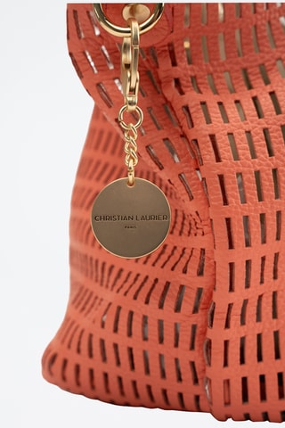 Sac à main en cuir Soleil - Rose