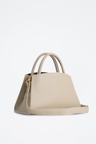 Sac à main en cuir Horizon - Blanc