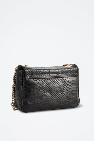 Sac bandoulière en cuir Hera - Noir