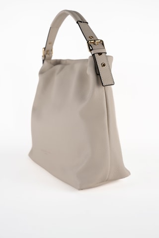 Sac porté épaule en cuir Orient - Blanc