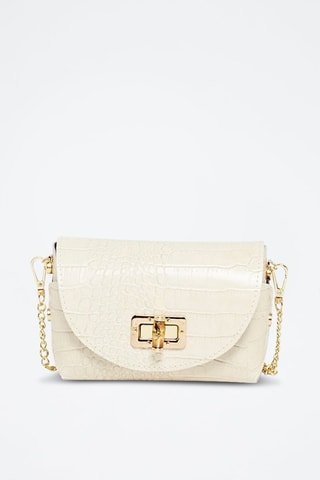 Pochette en cuir Etienne - Beige