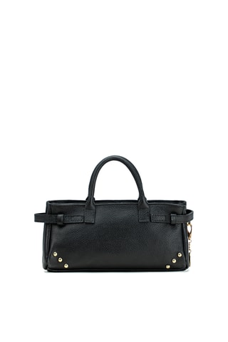 Sac à main en cuir Leana - Noir