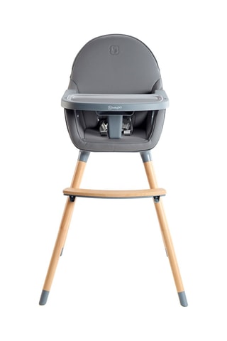 Chaise haute en bois Scandi - Dès la naissance à 3 ans - Jusqu'à 15 kg