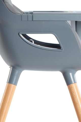 Chaise haute en bois Scandi - Dès la naissance à 3 ans - Jusqu'à 15 kg