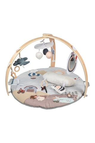 Tapis de jeu en bois Bianca Sky - Gris - 100 cm - Dès la naissance