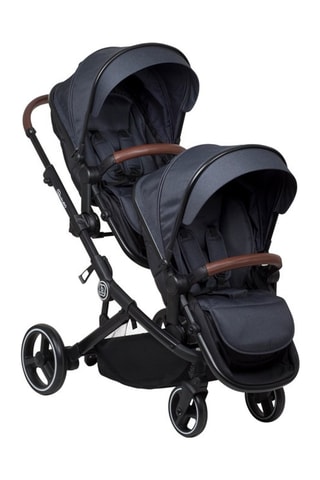 Silla de paseo doble Twinner - Negro