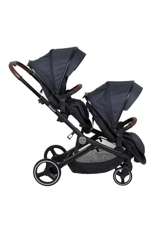 Silla de paseo doble Twinner - Negro