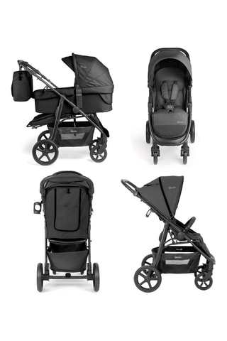 Silla de paseo Evolution 3 en 1 - Gris - Desde recién nacido - hasta 22 kg - Negro