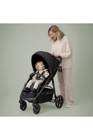 Silla de paseo Evolution 3 en 1 - Gris - Desde recién nacido - hasta 22 kg - Negro