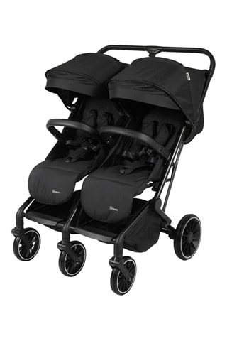 Silla de paseo doble GoTwice - Negro