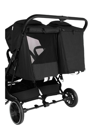 Silla de paseo doble GoTwice - Negro