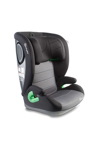 Silla de coche SafeChild Isize Isofix - Negro y gris - De 100 a 150 cm - Azul y gris
