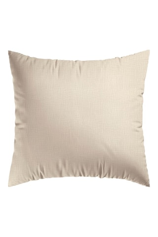 2 fundas de almohada de gasa de algodón 85 hilos/cm² - Topo
