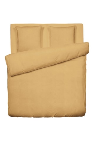 Juego de nórdico de gasa de algodón 85 hilos/cm² - Amarillo