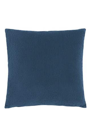 Funda de cojín Liso - Azul marino - 45 x 45 cm