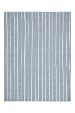 3 paños de cocina Finn - Celeste y blanco - 50 x 70 cm