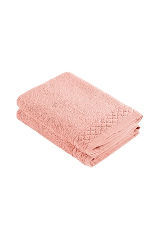 2 paños - Rosa salmón