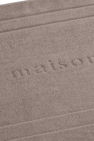 Alfombra de baño - Marrón - 60 x 100 cm