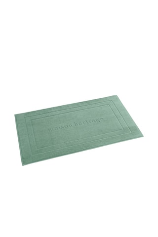 Alfombra de baño - Verde - 60 x 100 cm