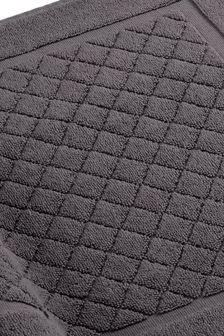 Alfombra de baño - Gris - 50 x 70 cm