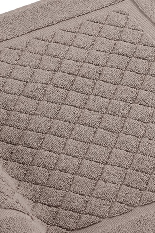 Alfombra de baño - Marrón - 50 x 70 cm