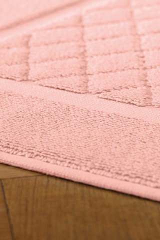 Alfombra de baño - Rosa salmón - 50 x 70 cm