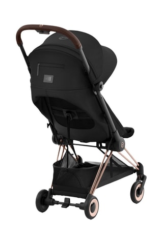 Silla de paseo Coya - Negro - Chasis Rosegold - Desde recién nacido hasta 4 años - Hasta 22 kg