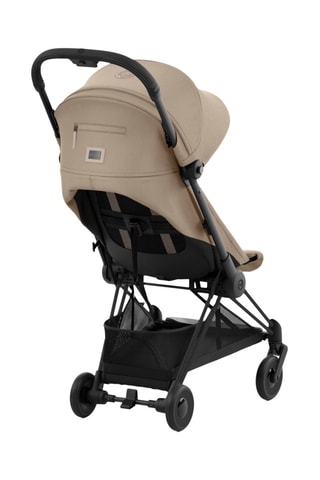 Silla de paseo Coya - Beige - Chasis Negro Mate - Desde recién nacido hasta 4 años - Hasta 22 kg