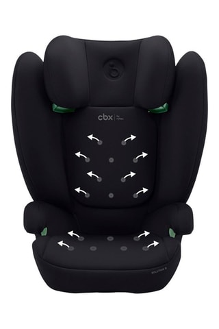 Silla de coche Solution B i-Fix - Negro - Desde 3 años - De 100 a 150 cm