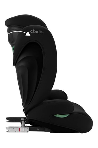Silla de coche Solution B i-Fix - Negro - Desde 3 años - De 100 a 150 cm