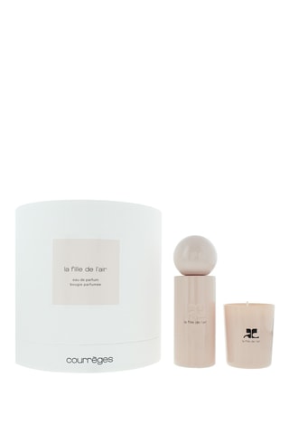 Coffret Courrèges La Fille de l'Air - Eau de parfum 100 ml et bougie parfumée 75 g