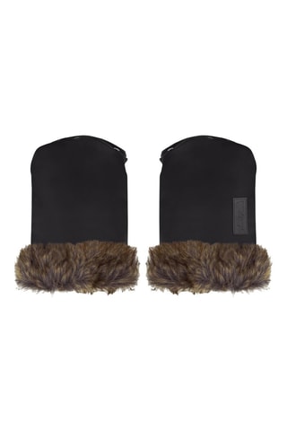 Mouffles pour poussette - Noir