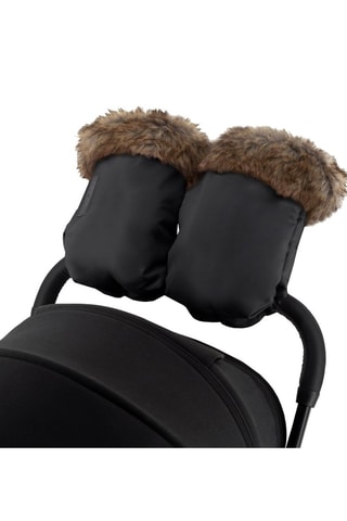 Mouffles pour poussette - Noir