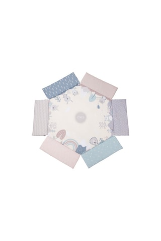 Tapis d'éveil Pastel - Mauve et bleu
