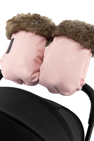 Mouffles pour poussette - Rose