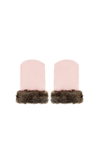 Mouffles pour poussette - Rose
