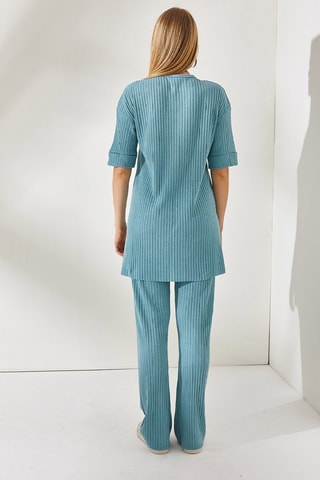 Tunique et pantalon - Bleu