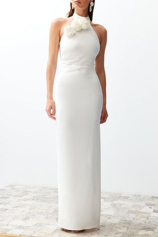 Robe longue - Blanc