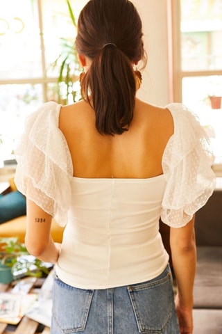 Top - Blanc