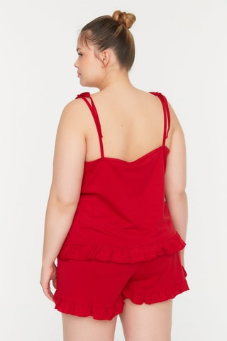 Top et short - Rouge