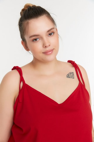 Top et short - Rouge